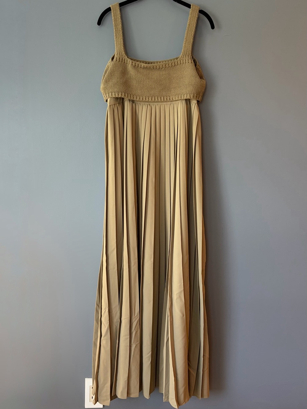 NWOT Anthropologie Mare Mare Pleated Maxi Dress - Picture 7 of 11
